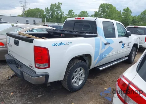 2012 GMC Sierra 1500 Sle z USA, uszkodzony, nr VIN 3GTP2VE77CG119109